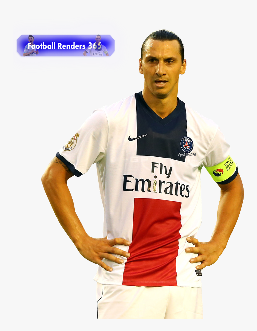 Zlatan-ibrahimovic - Fly Emirates, HD Png Download