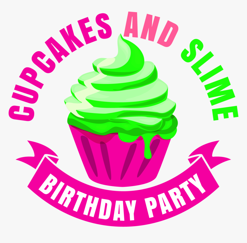 Cupcakes And Slime Birthday Party, Llc - Slime Birthday, HD Png Download