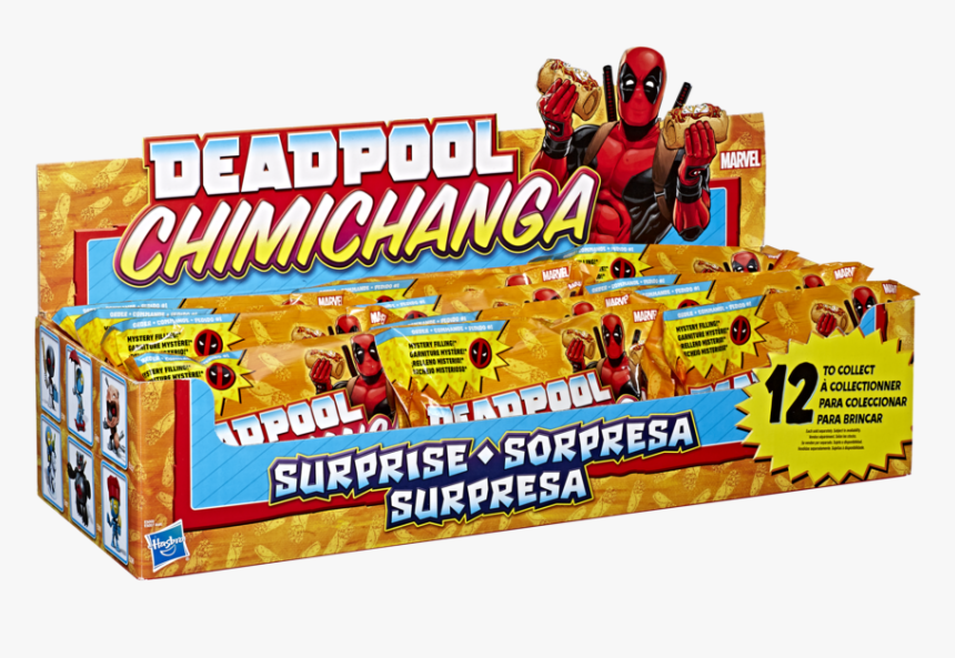 Hasbro Reveals Marvel Deadpool Chimichanga Surprise - Deadpool Chimichanga Surprise Figures Order 1 Case, HD Png Download