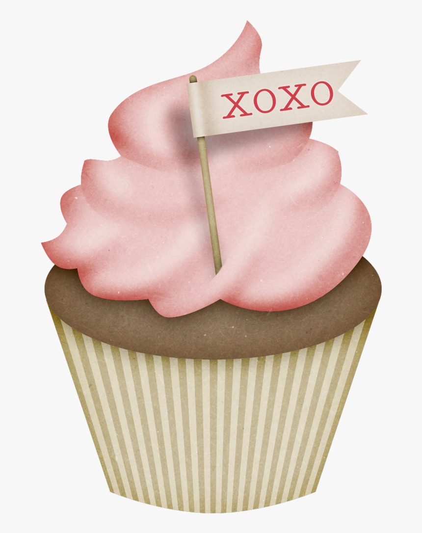 Ch B Cupcakes Pinterest Clip Art Birthday - Cupcake, HD Png Download