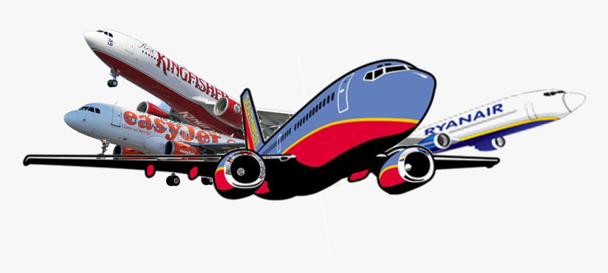 Planes - Southwest Airlines Vs Easyjet, HD Png Download