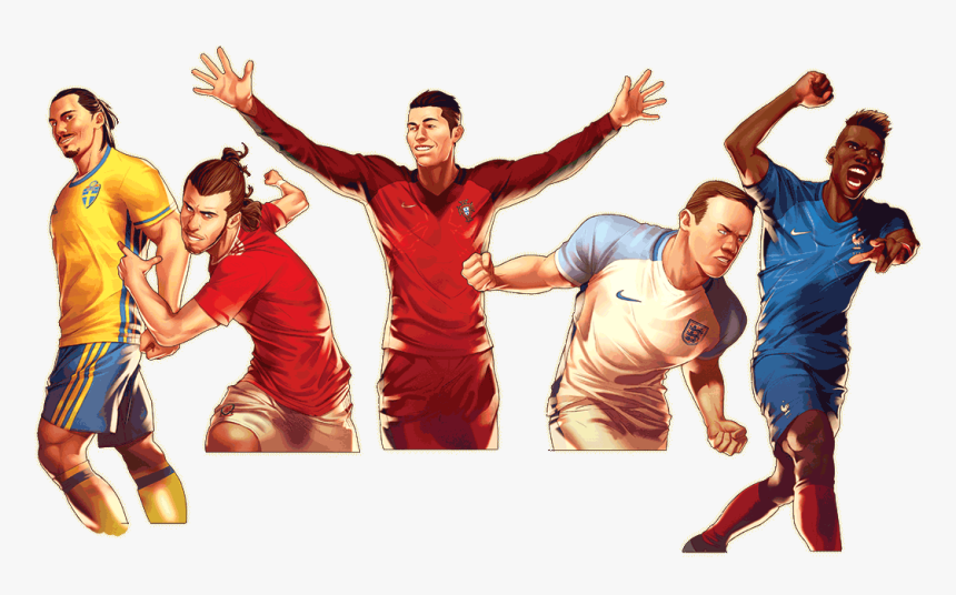 Heroes Of Euro - Espn Superheroes, HD Png Download