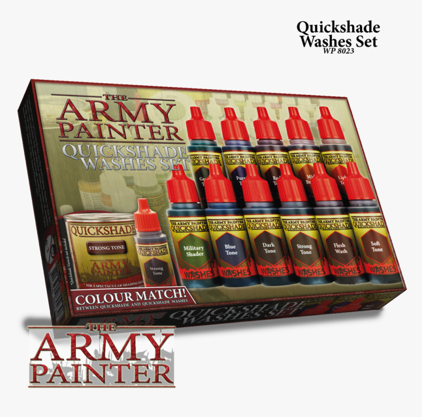 Army Painter Quickshades Washes Set - Army Painter Quickshade Washes Set, HD Png Download