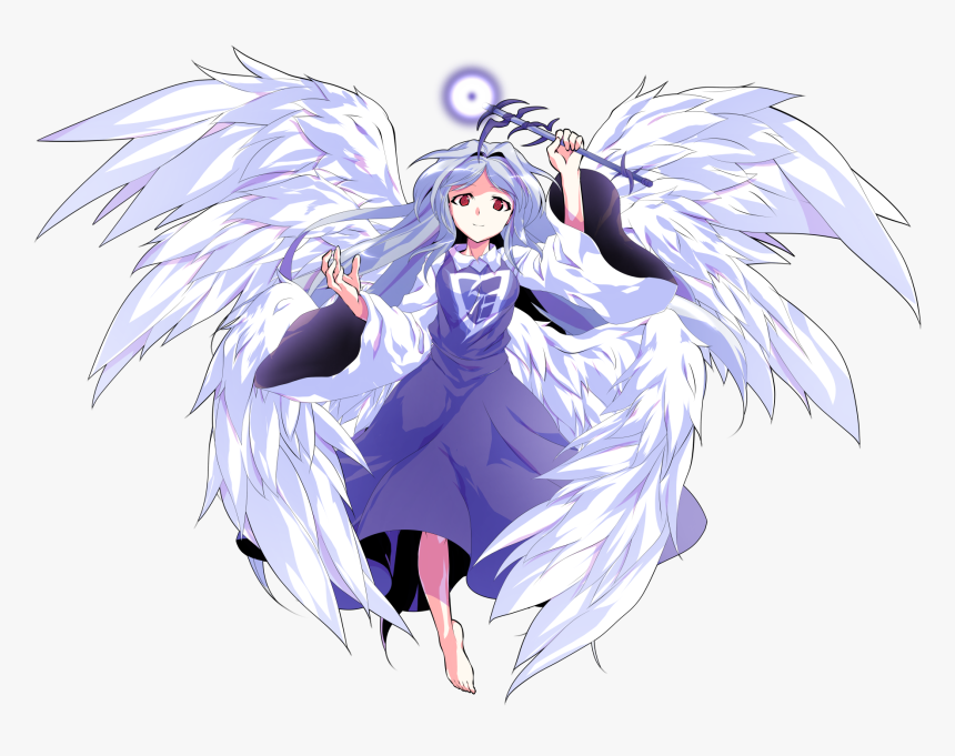 Highly Responsive To Prayers Mystic Square Angel Sariel - Sariel Touhou, HD Png Download