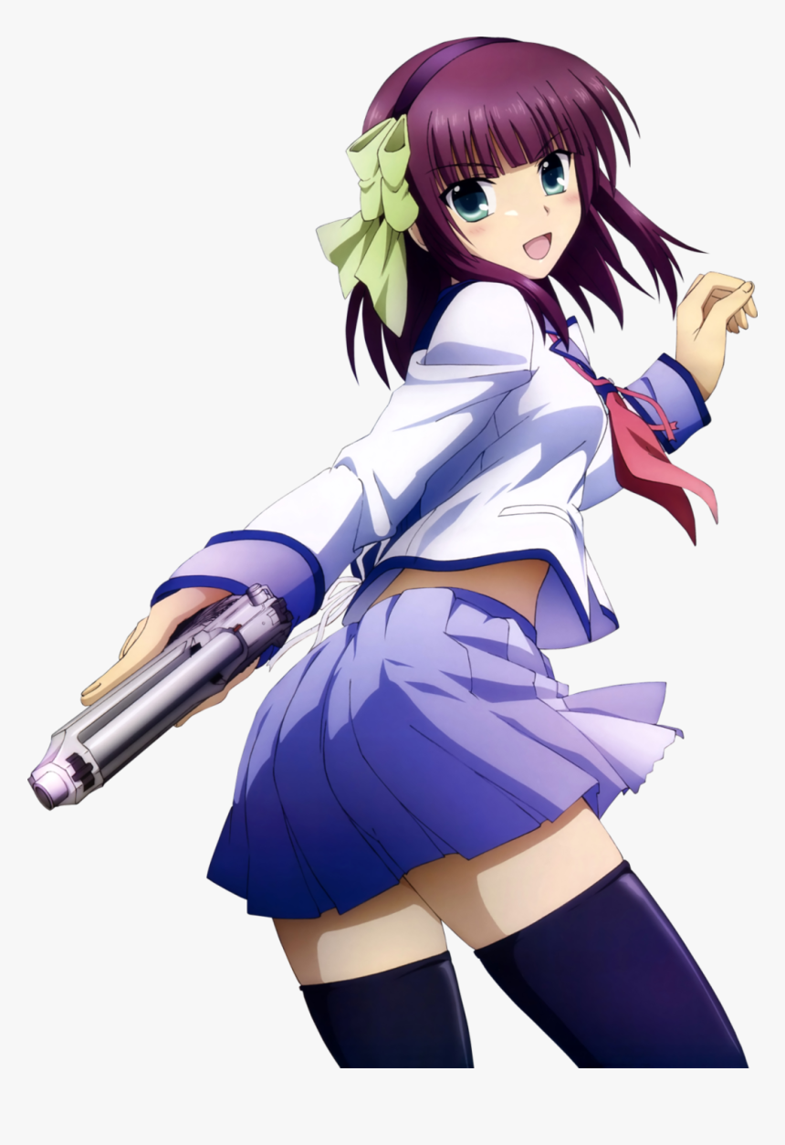Angel Beats Yuri Png, Transparent Png
