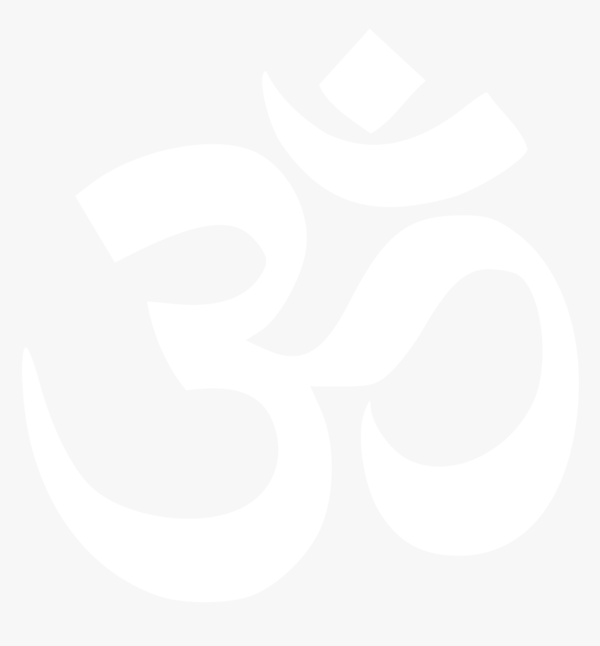 Om White - White Heart Rate Png, Transparent Png