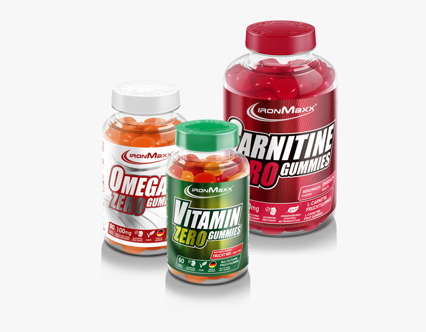 Carnitine Zero Gummies Ironmaxx, HD Png Download