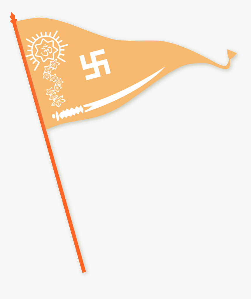Transparent Hindu Flag Png, Png Download