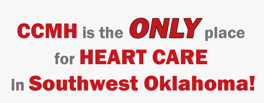 Only Heart Care In Southwest Oklahoma - Graphic Design, HD Png Download