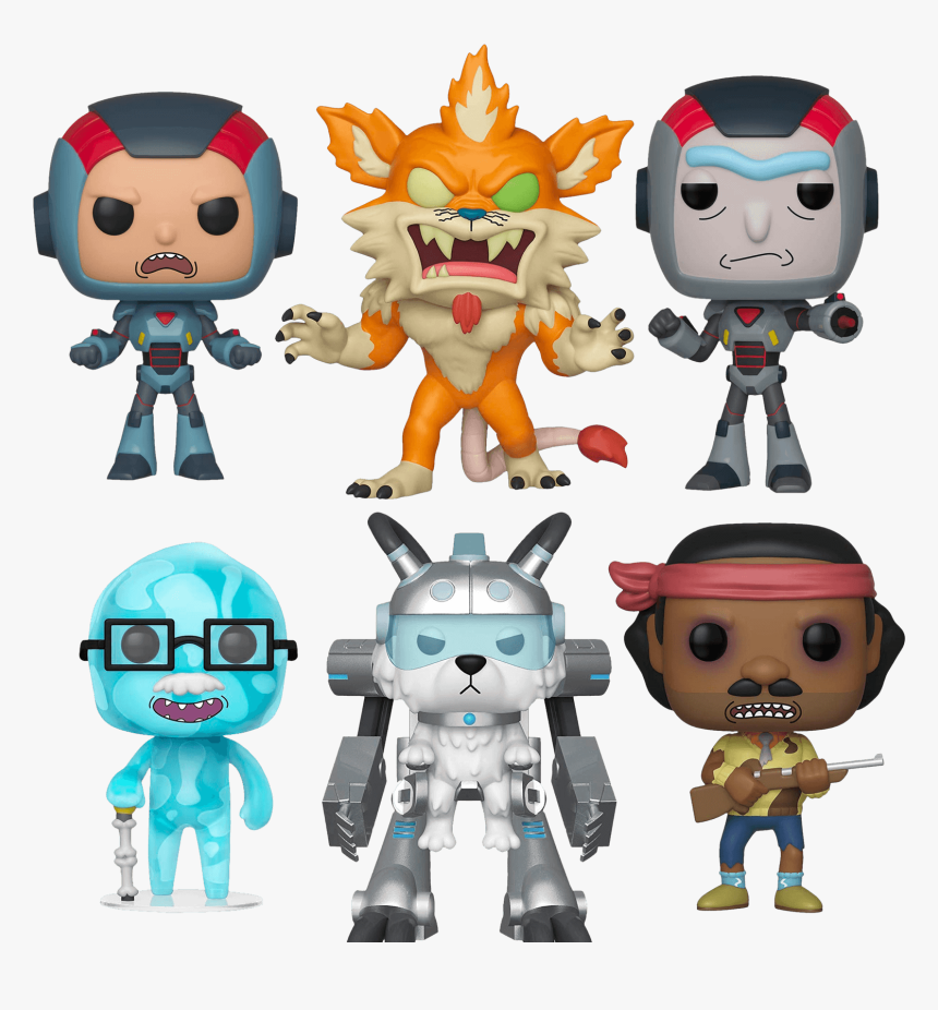 Nytf Rick And Morty Pop Collection - Rick And Morty Funko Pop, HD Png Download