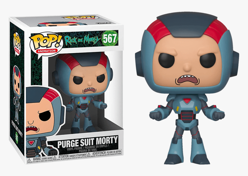 Funko Pop Animation - Purge Suit Morty Funko, HD Png Download