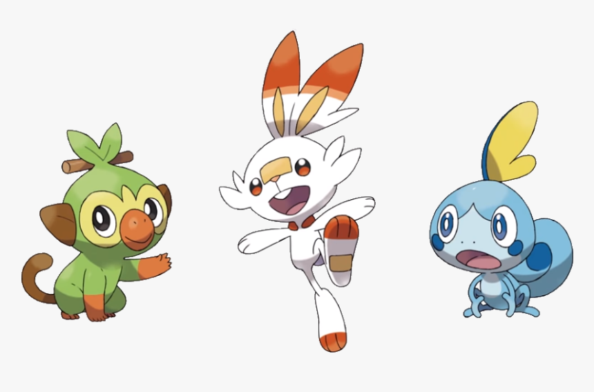 Nothing Else Was Really Revealed Other Than The Three - Scorbunny Sobble Y Grookey, HD Png Download