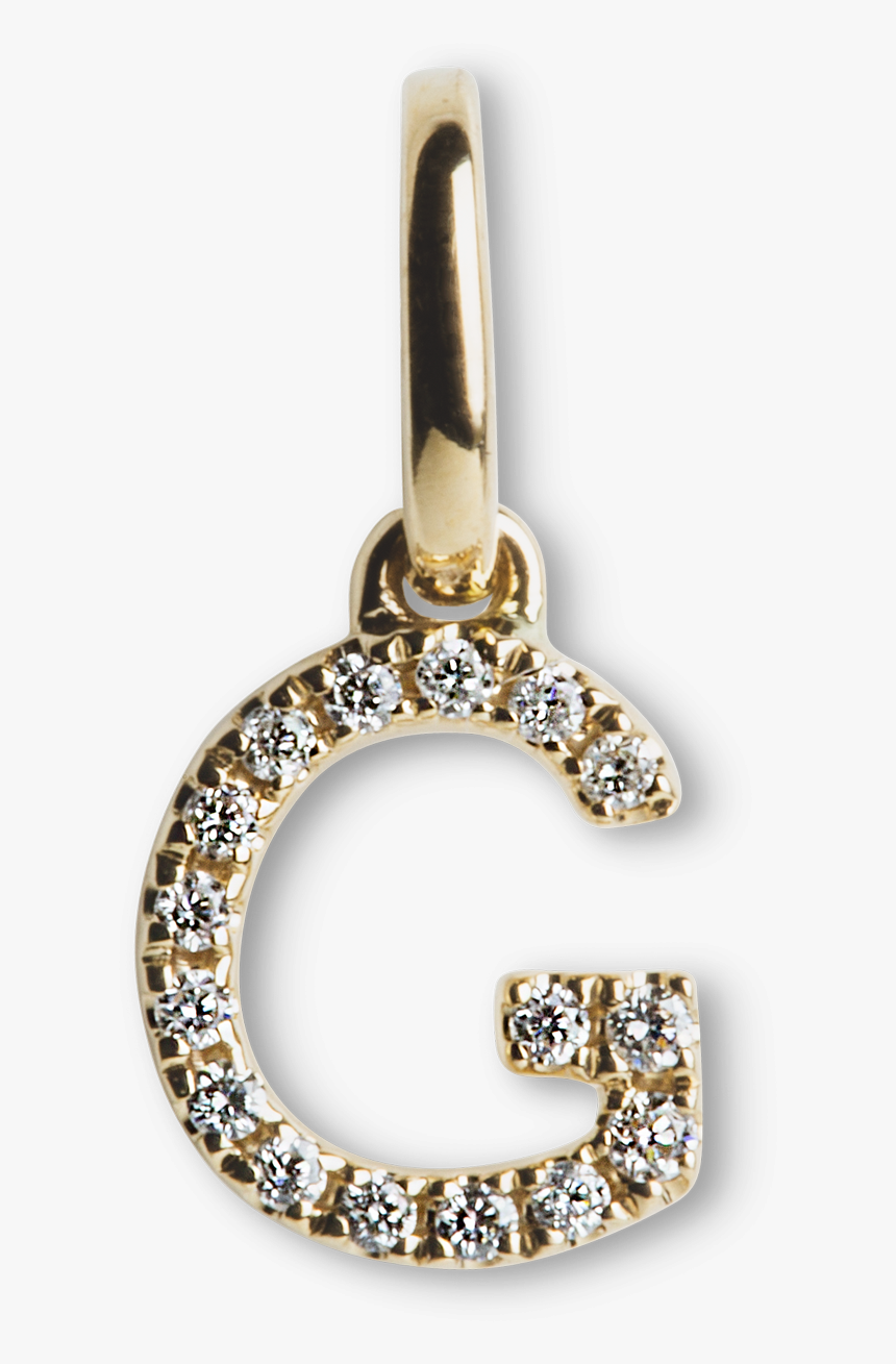 Letter Pendant With Diamonds 
 Title Letter Pendant - Locket, HD Png Download