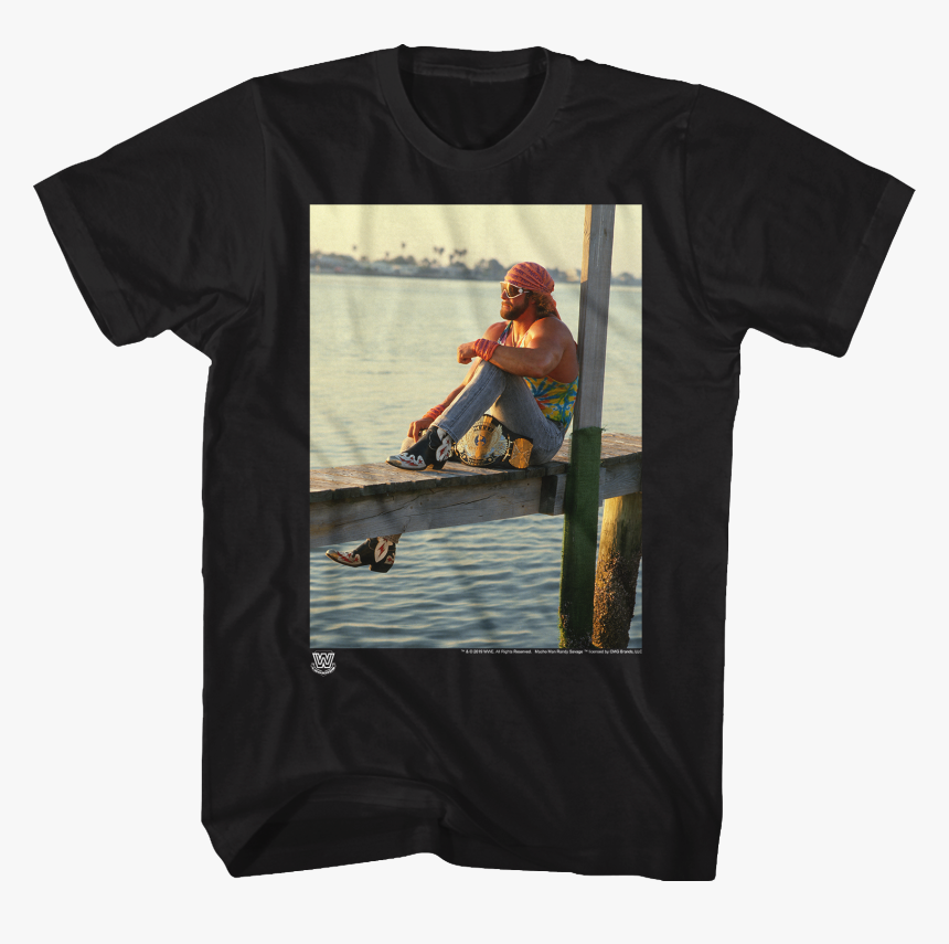 Champion S Reflection Macho Man Randy Savage T-shirt - Elsa Just Let It Go, HD Png Download