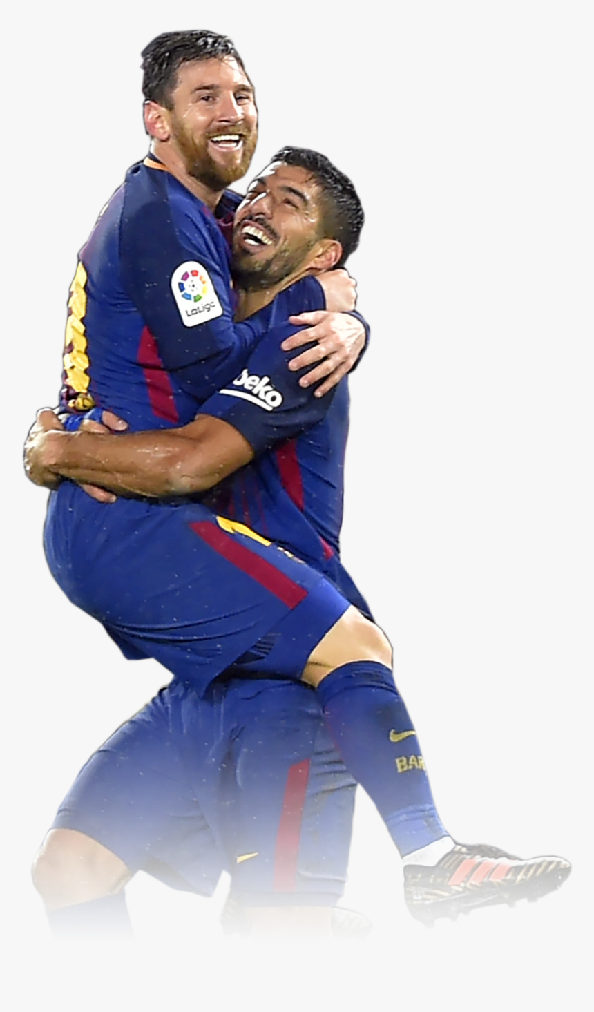 Messi And Suarez Png, Transparent Png