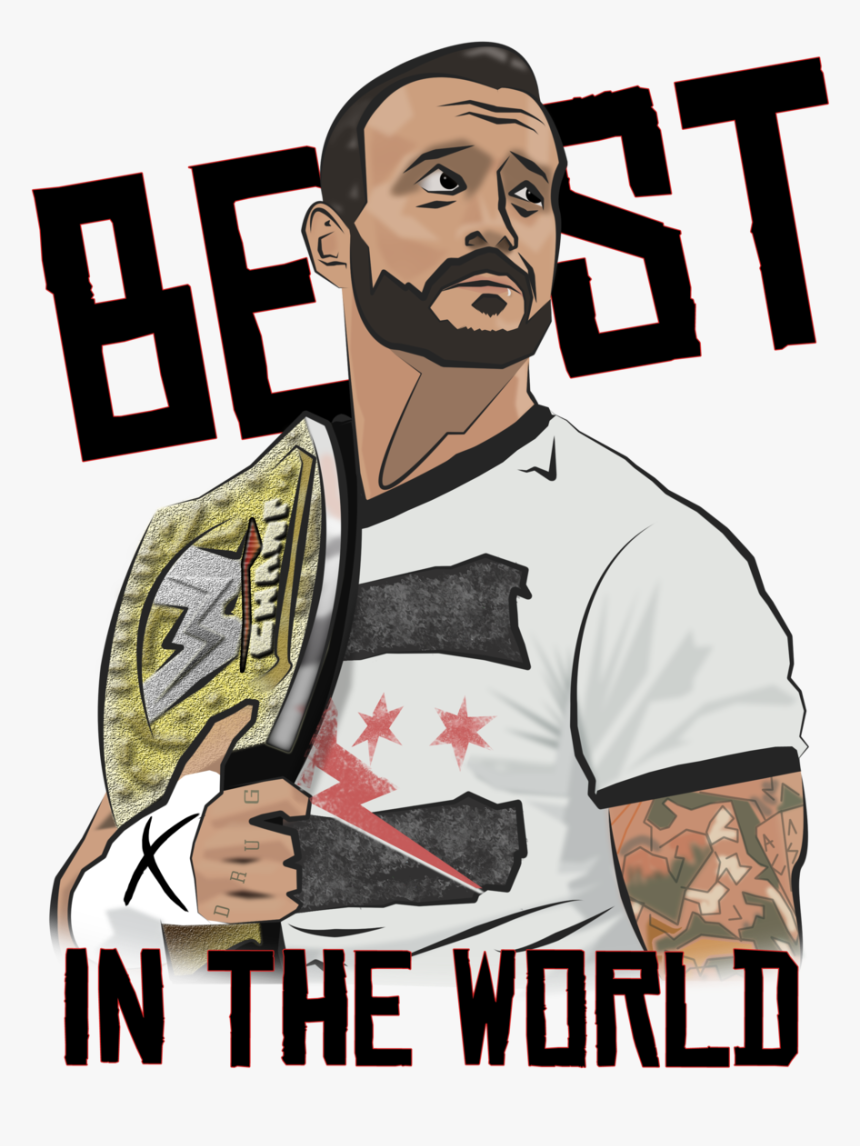 Cm Punk - Punk Best In The World, HD Png Download