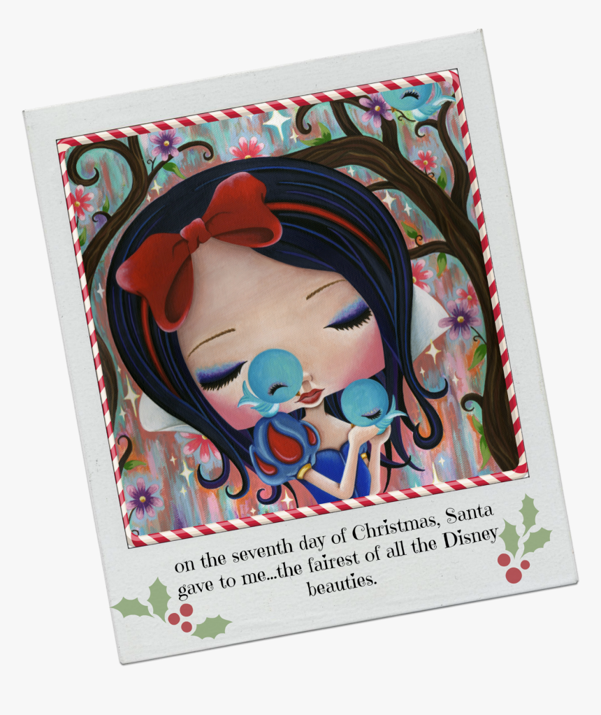 Transparent Snow White Mirror Png - Christmas Card, Png Download