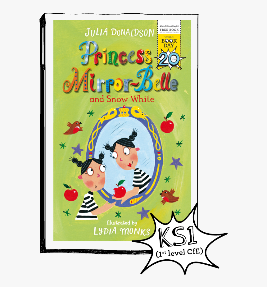 Celebrate World Book Day 2017 With A £1 Book Princess - Princess Mirror Belle And Snow White, HD Png Download