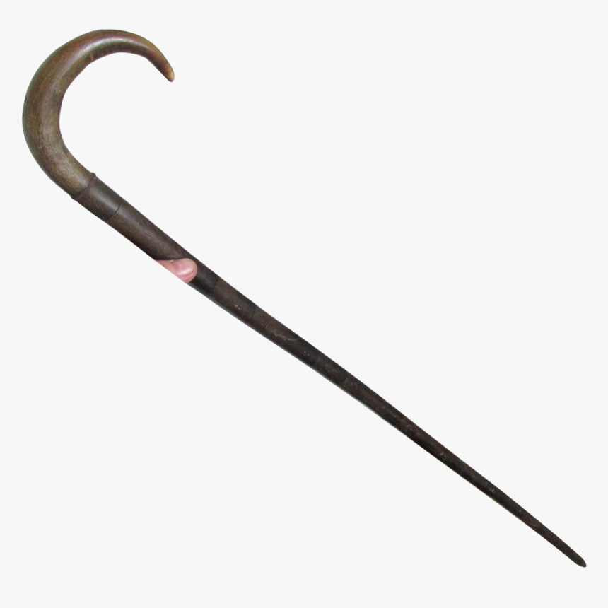 Cane Drawing Walking Stick - Victorian Cane, HD Png Download
