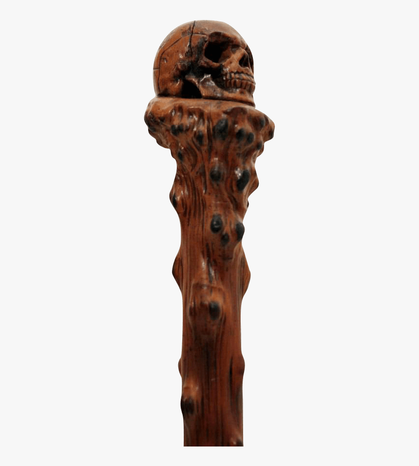 19th Century Skull Walking Stick - Skull Walking Stick Carving, HD Png Download