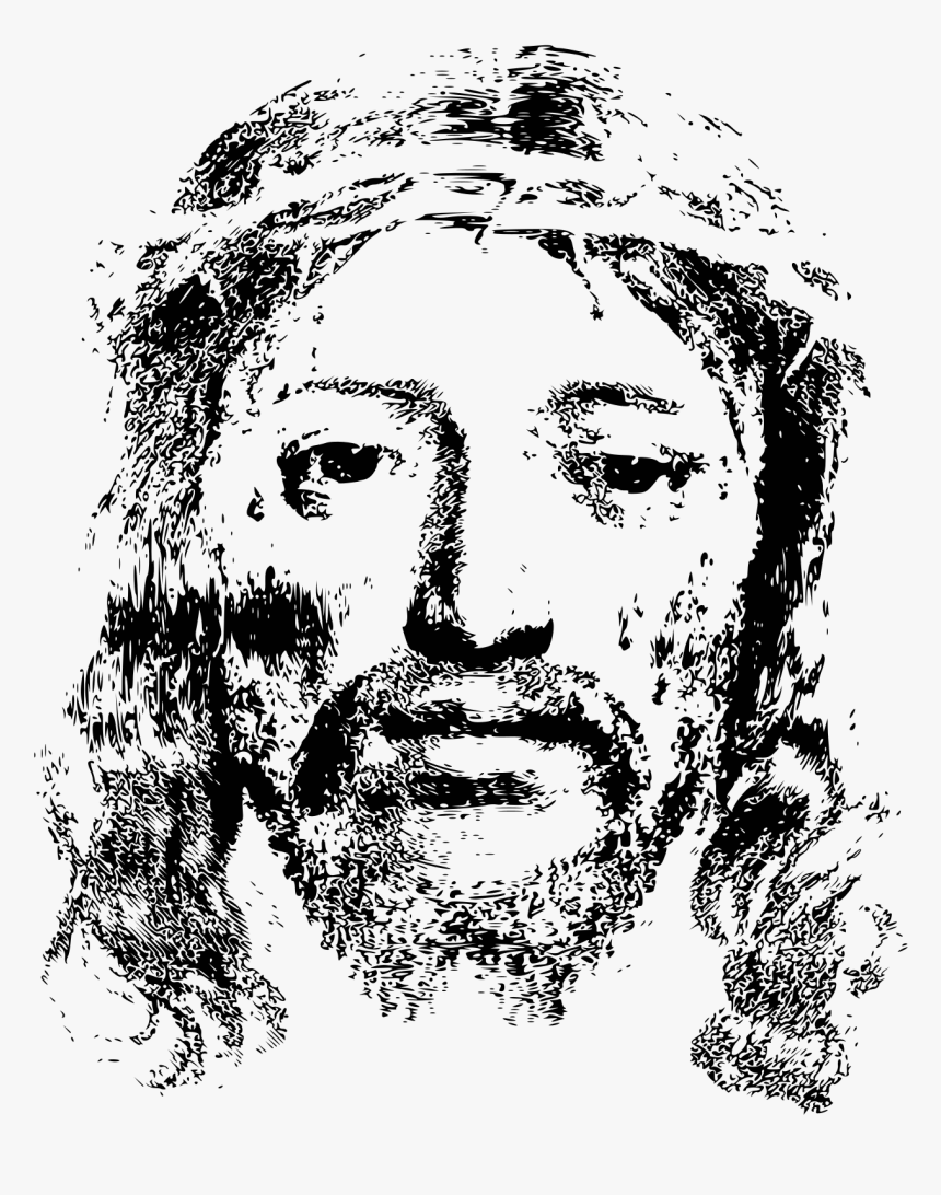 Jesus Face Png, Transparent Png