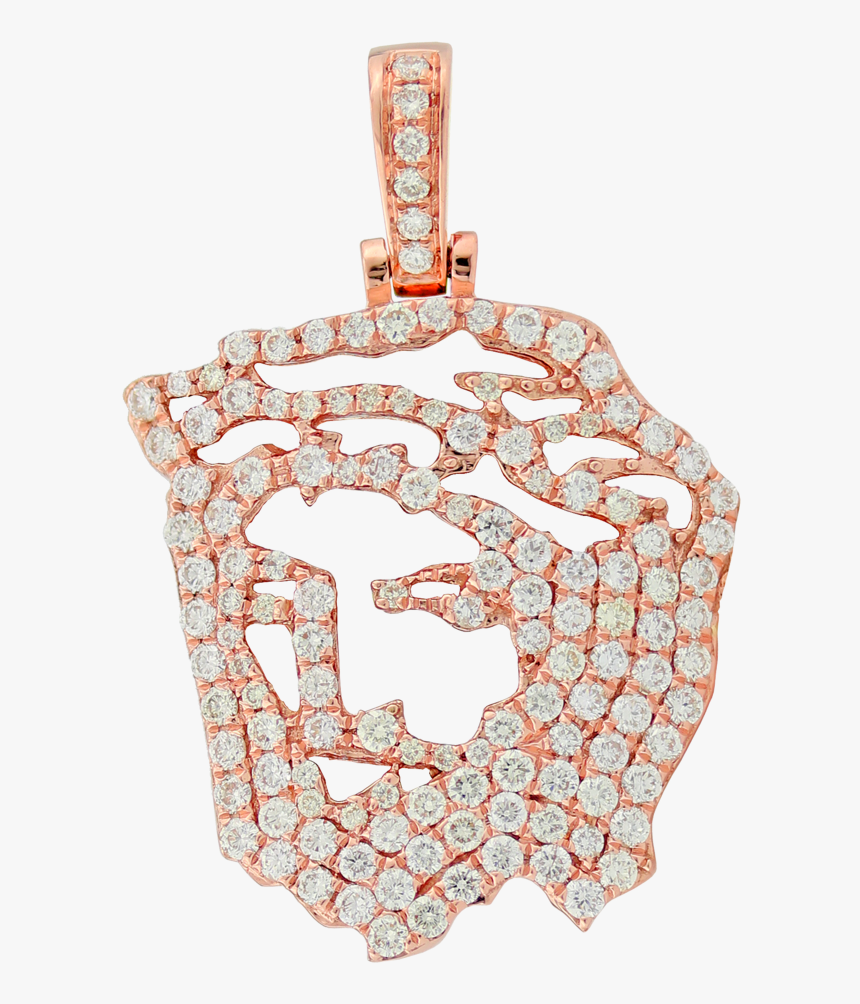 3d Jesus Head Pendant - Locket, HD Png Download