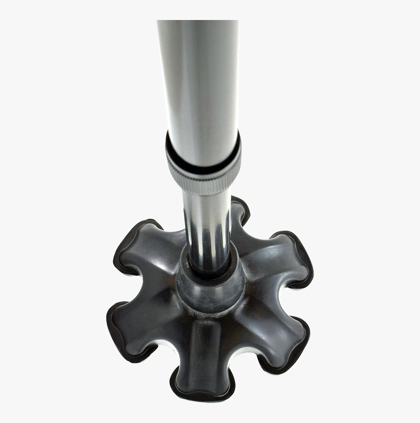 Secure® Self Standing Rubber Cane Tip With Cane - Cross, HD Png Download