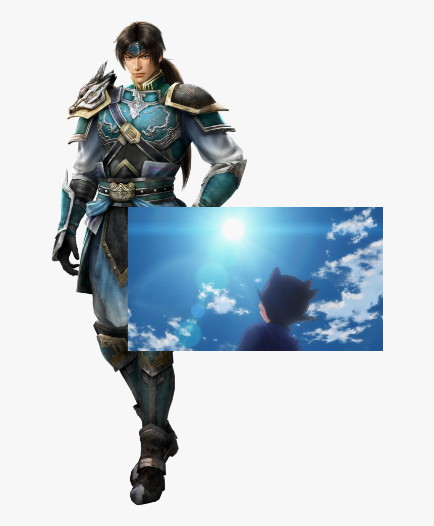 Transparent Orochi Png - Dynasty Warriors 1 Zhao Yun, Png Download