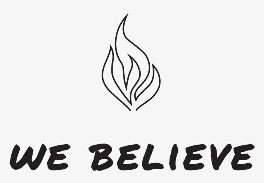 We Believe - Line Art, HD Png Download