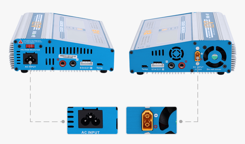 Ev-peak Ad1 10a Rc Balance Charger Ac Dc, HD Png Download