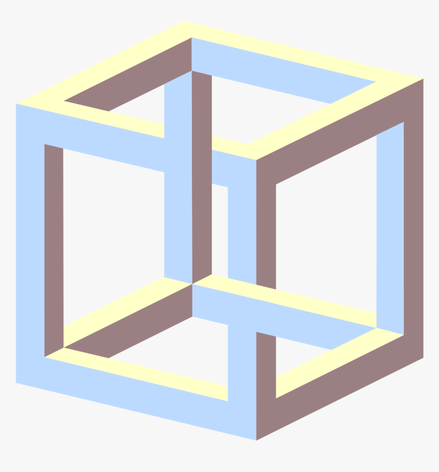 Niemożliwy Sześcian, HD Png Download