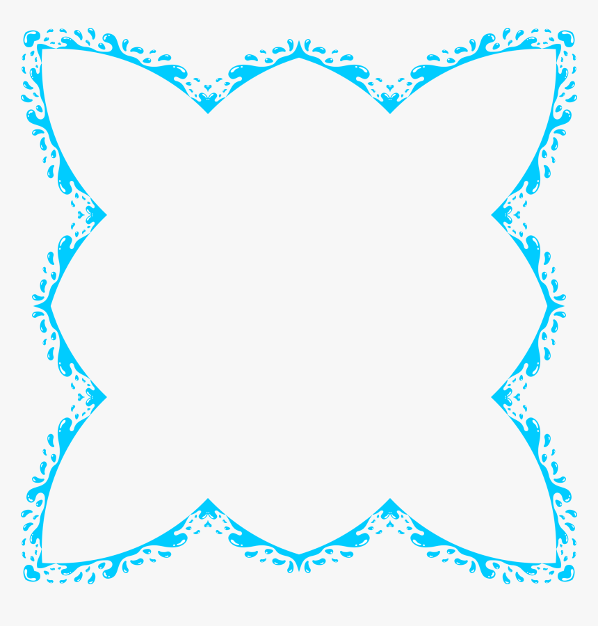 Blue,heart,leaf - Clip Art, HD Png Download