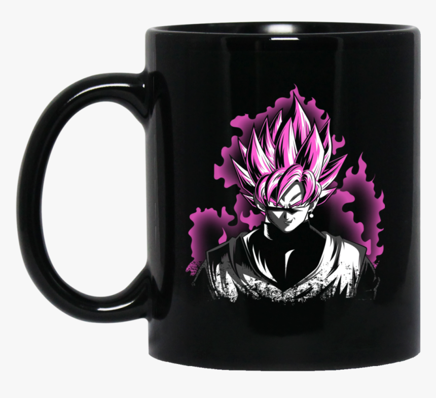 Let It Be Peace Flowers Black Mug - Mug, HD Png Download