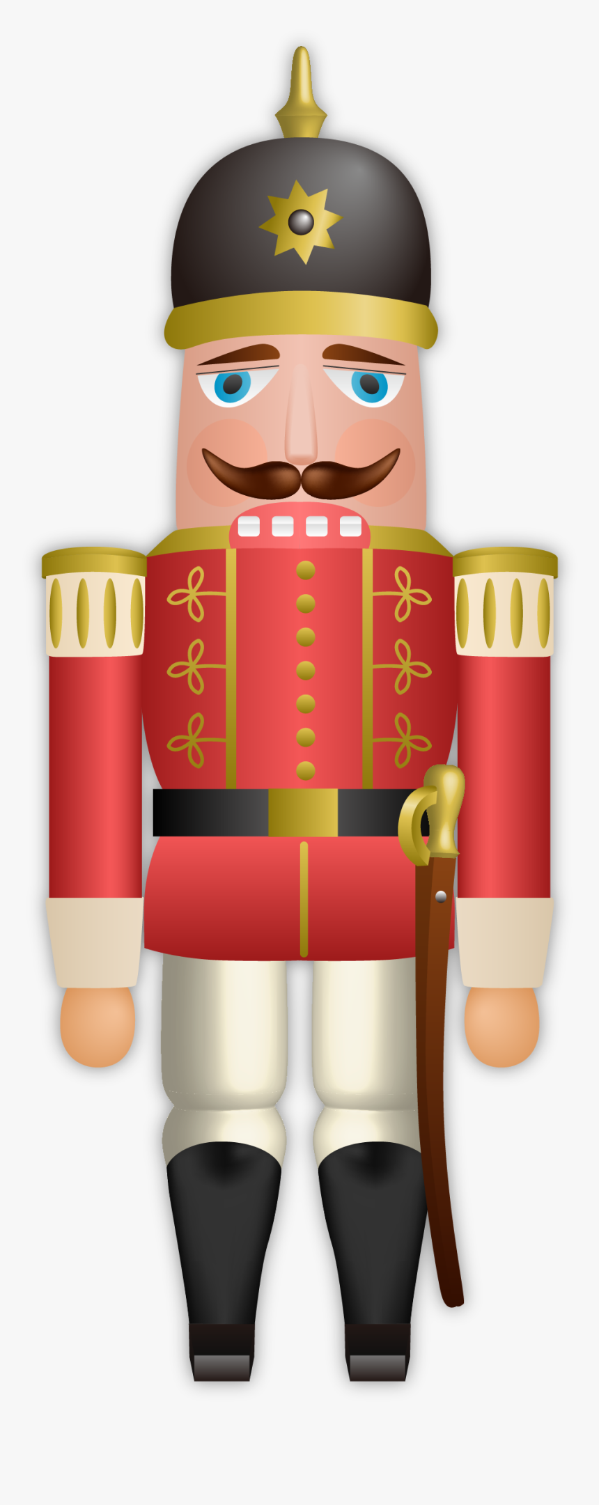 Transparent Toy Soldier Png - Quebra Nozes Desenho Png, Png Download