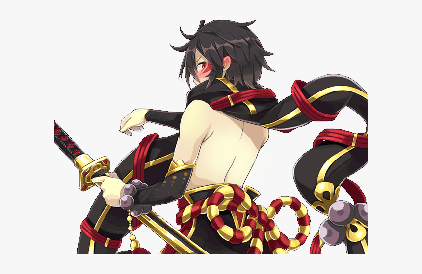 Susanoo Fashion Show No Tattoo - Cartoon, HD Png Download