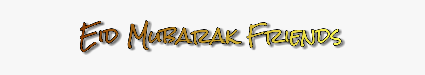 Eid Mubarak Simple Png, Transparent Png