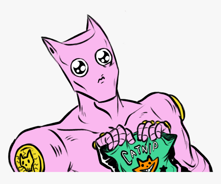 Pink Mammal Fictional Character Vertebrate Nose Cartoon - Killer Queen Cute Jojo, HD Png Download