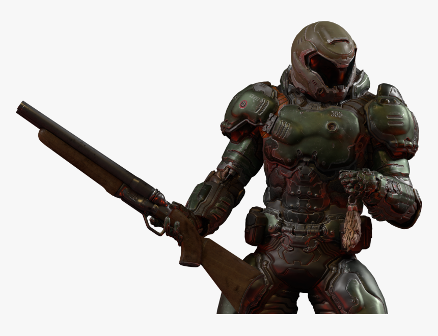 Action Character,armour,army Men,carmine - Doom Png, Transparent Png