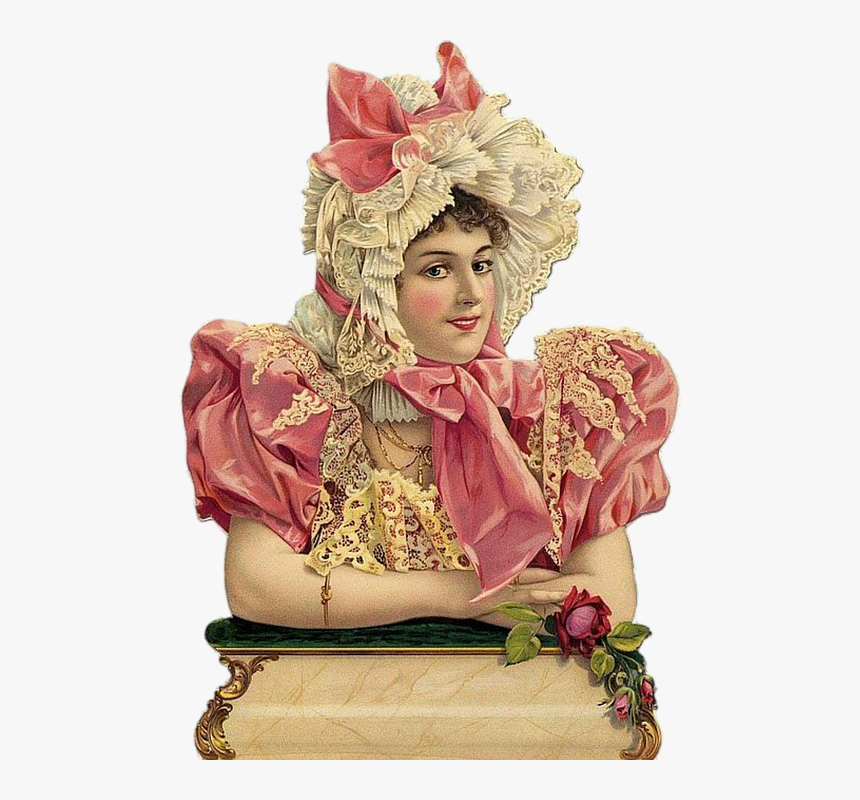 Vintage, Cute, Victorian, Girl, Woman, Antique, Page - Victorian Girl Png, Transparent Png