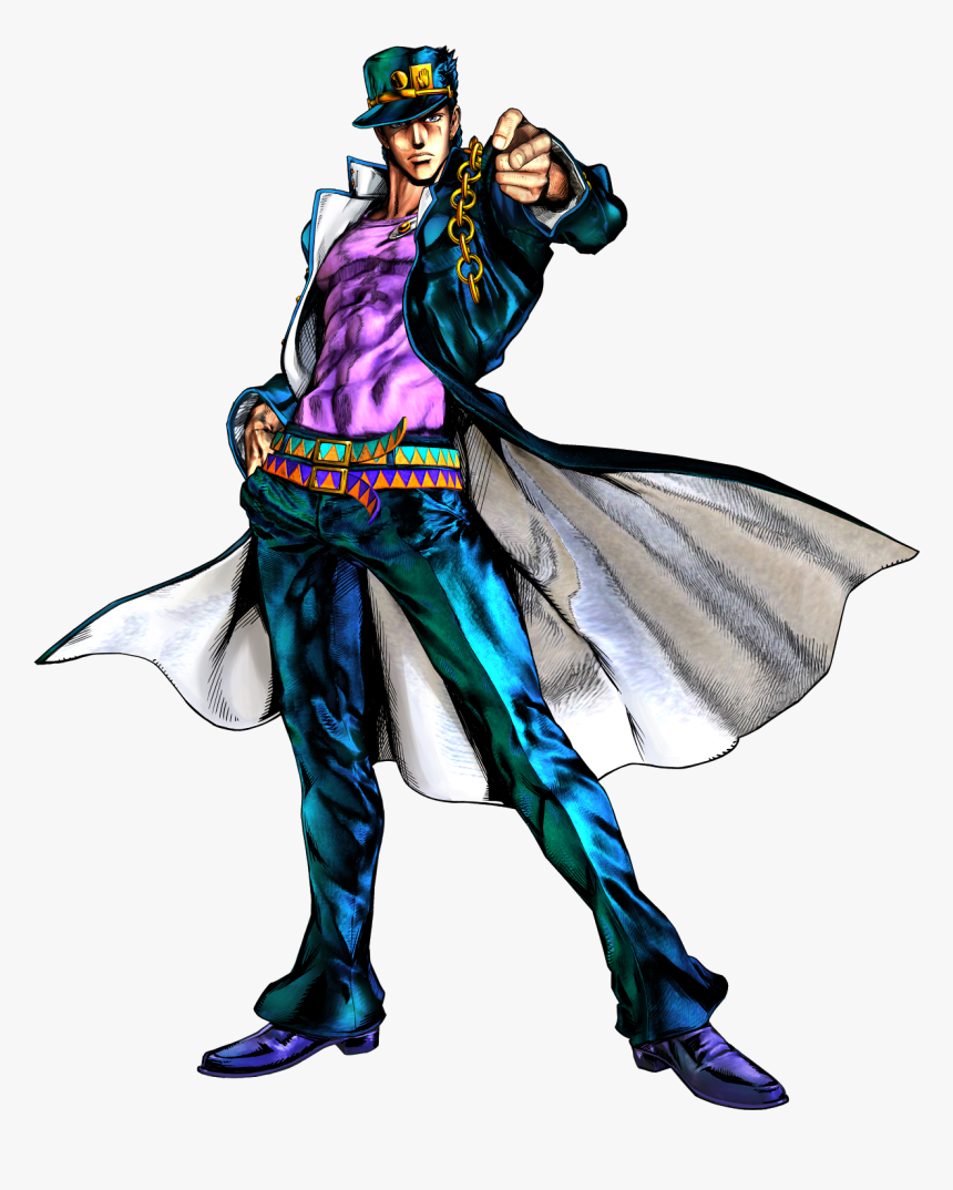 Jojo S Bizarre Adventure - Jojo's Bizarre Adventure Jotaro Png, Transparent Png