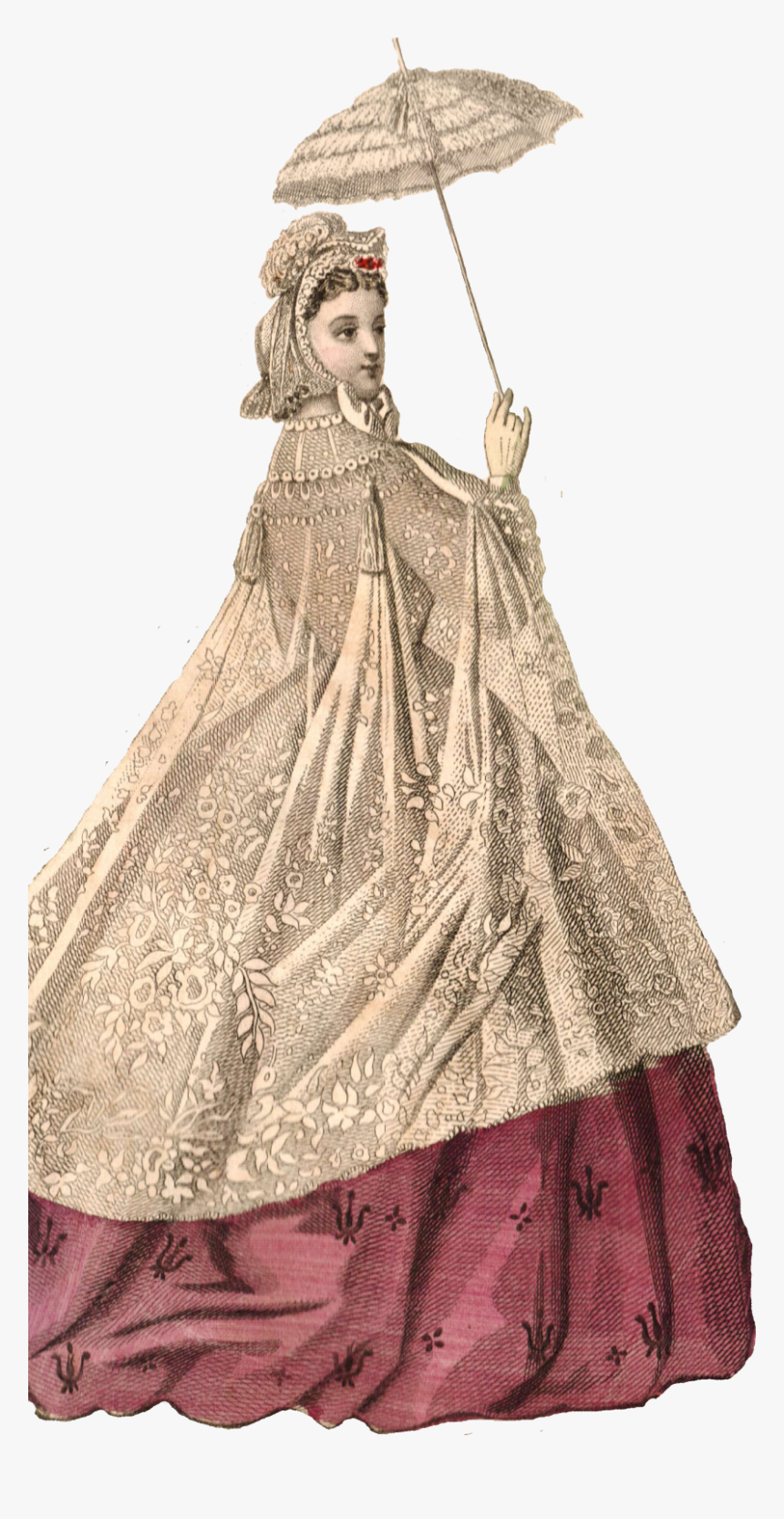 Victorian Woman Png, Transparent Png