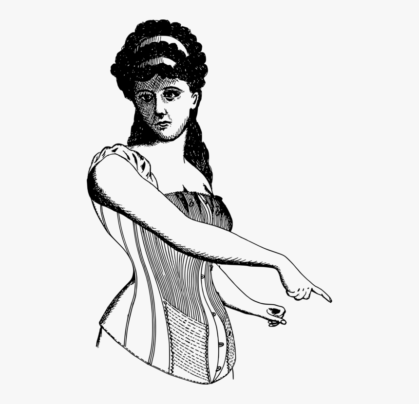 Hairstyle,art,monochrome Photography - Clip Art, HD Png Download
