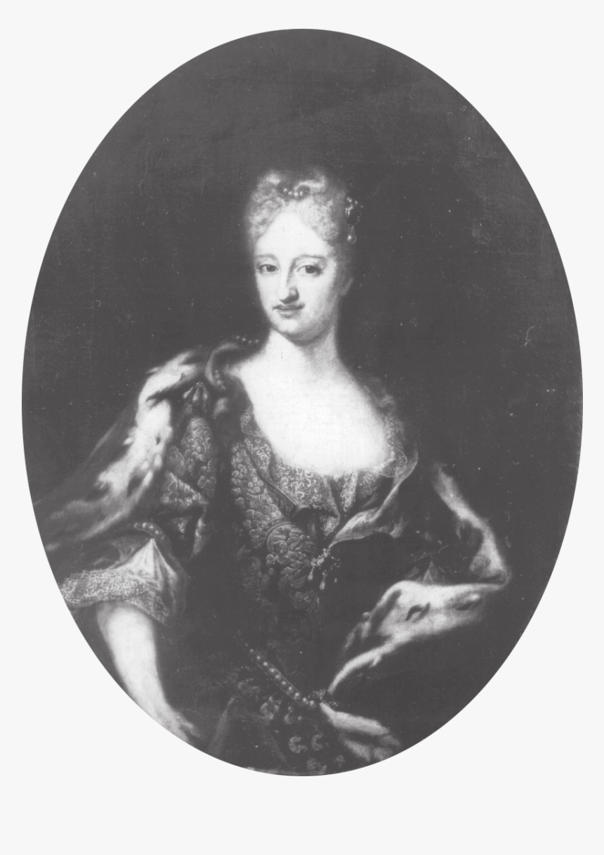 Presumed Portrait Of Anne Christine Of Sulzbach - Vintage Clothing, HD Png Download