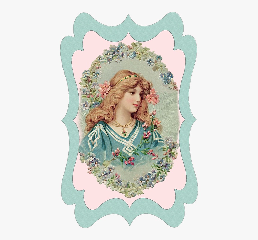 Transparent Vintage Woman Png - Victorian Era Lady Vintage, Png Download