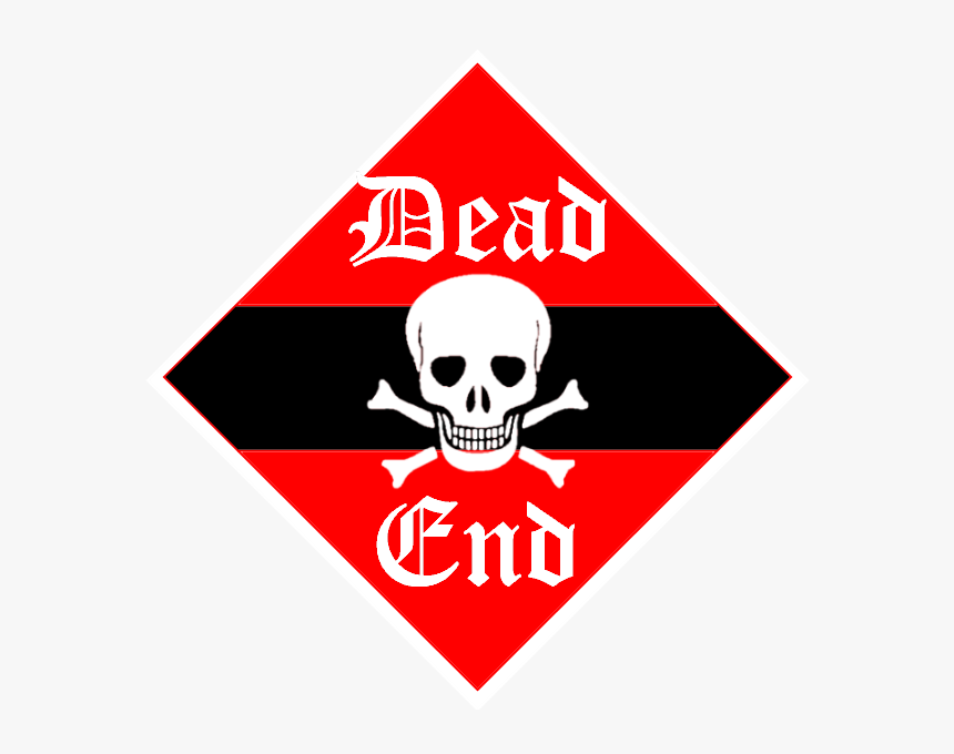 9 Dead End4 - Skull And Crossbones, HD Png Download