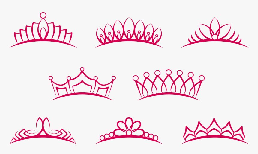 Crown Euclidean Vector Tiara Princess - Transparent Background Princess Crown Png, Png Download