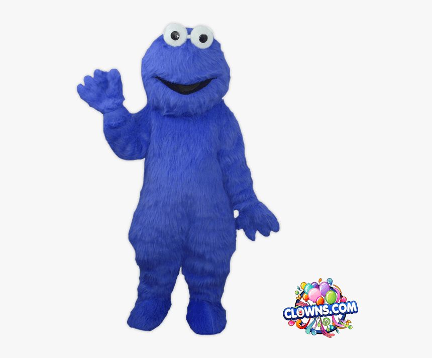 Cookie Monster Character Rental, Ny - Clown, HD Png Download