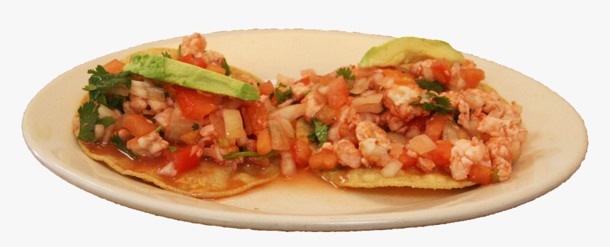 Transparent Tostada Png - Tostada De Ceviche De Camaron Png, Png Download