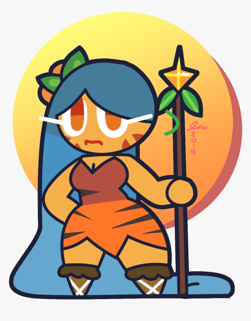 Tiger Lily Cookie - Cartoon, HD Png Download