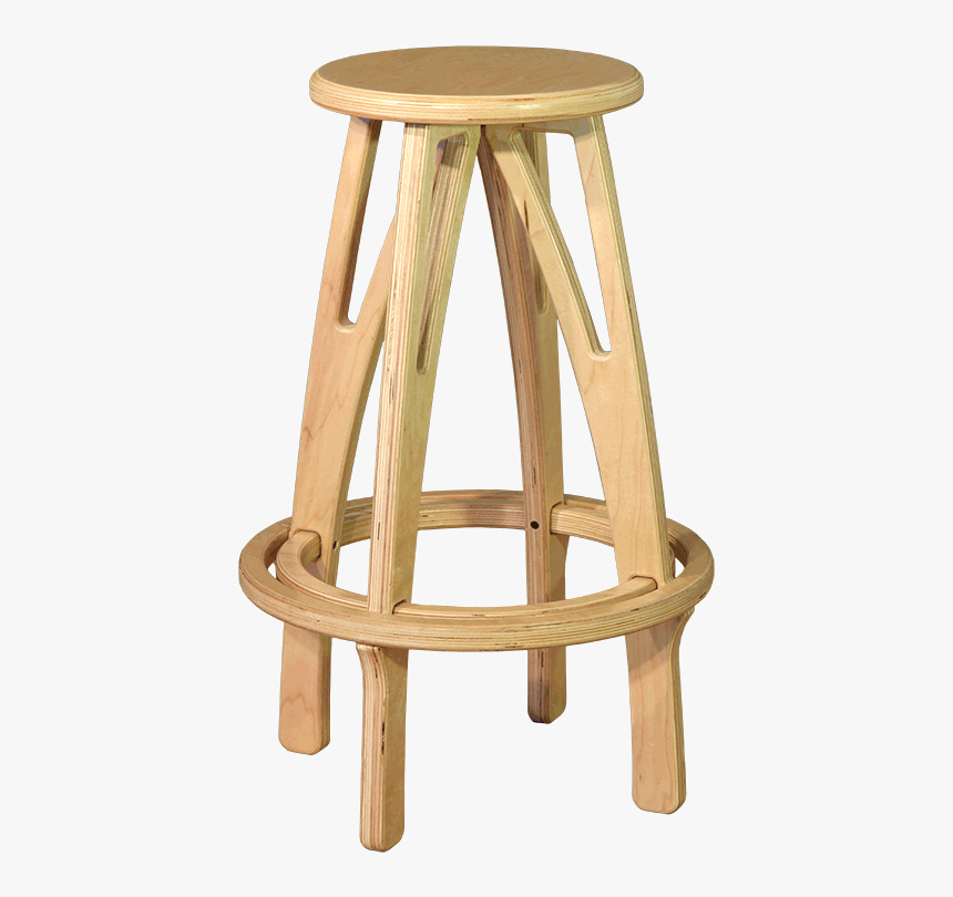 Pub Stool - Wooden Furniture - Png Tebal, Transparent Png